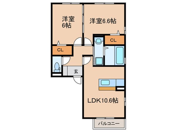 ロイヤルヘルツの物件間取画像